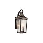 Lanterne murale extérieur Kichler Forestdale 49736OZ 2-lumières 60W vieux bronze