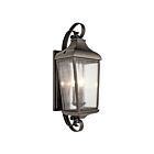 Lanterne murale extérieur Kichler Forestdale 49738OZ 3-lumières 60W vieux bronze