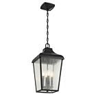 Kichler 49740BKT Forestdale 4-Lumières 240W Noir texturé Luminaire Suspendu