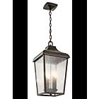 Suspendu extérieur Kichler Forestdale 49740OZ 4-lumières 60W vieux bronze