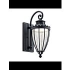 Lanterne murale extérieur à LED Kichler Wakefield 49752BKTLED 1-lumière 15W noir texturé