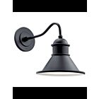 Lanterne murale extérieur Kichler Northland 49776BK 1-lumière 150W noir