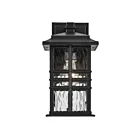 Kichler 49829BKT 1-Lumière 75W Noir texturé Lanterne murale d'extérieur