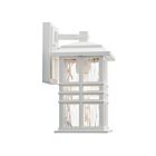Lanterne murale extérieur Kichler Beacon Square 49829WH 1-lumière 75W blanc