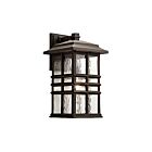 Lanterne murale extérieur Kichler Beacon Square 49831OZ 1-lumière 150W vieux bronze