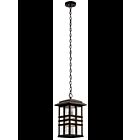Suspendu extérieur Kichler Beacon Square 49833OZ 1-lumière 150W vieux bronze