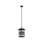 Suspendu extérieur Kichler Beacon Square 49833OZ 1-lumière 150W vieux bronze