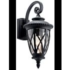 Lanterne murale extérieur Kichler Admirals 49848BKT 1-lumière 150W noir texturé