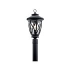 Lampe sur poteau extérieur Kichler Admirals 49849BKT 1-lumière 150W noir texturé