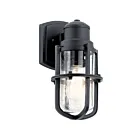 Lanterne murale extérieur Kichler Suri 49857BKT 1-lumière 75W noir texturé