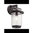 Lanterne murale extérieur Kichler Andover 49866WZC 1-lumière 150W zinc patiné