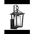 Lanterne murale extérieur Kichler Pai 49876BK 1-lumière 75W noir