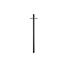 Poteau de lanterne avec support d'échelle Kichler 49904BK noir