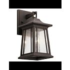 Lanterne murale extérieur Kichler Taden 49908RZ 1-lumière 75W bronze huilé