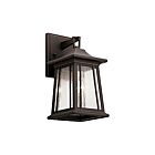 Lanterne murale extérieur Kichler Taden 49908RZ 1-lumière 75W bronze huilé