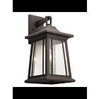Lanterne murale extérieur Kichler Taden 49910RZ 1-lumière 150W bronze huilé