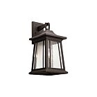 Lanterne murale extérieur Kichler Taden 49910RZ 1-lumière 150W bronze huilé