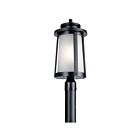 Lampe sur poteau extérieur Kichler Harbor 49920BK 1-lumière 100W noir