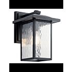 Lanterne murale extérieur Kichler Capanna 49925BKT 1-lumière 75W noir texturé