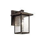 Lanterne murale extérieur Kichler Capanna 49925OZ 1-lumière 75W vieux bronze