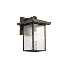 Lanterne murale extérieur Kichler Capanna 49926OZ 1-lumière 100W vieux bronze