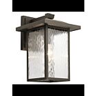 Lanterne murale extérieur Kichler Capanna 49926OZ 1-lumière 100W vieux bronze