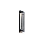 Lanterne murale extérieur à LED Kichler River Path 49946BKTLED 2-lumières 15W noir texturé
