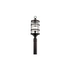 Lampe sur poteau extérieur Kichler Mill Lane 49963AVI 1-lumière 150W fer d'enclume