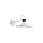 Lanterne murale extérieur Kichler Allenbury 49980WH 1-lumière 100W blanc