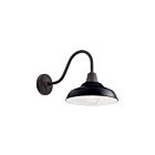 Lanterne murale extérieur Kichler Pier 49990BK 1-lumière 100W noir