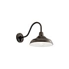Lanterne murale extérieur Kichler Pier 49990OZ 1-lumière 100W vieux bronze