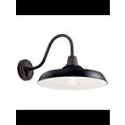 Lanterne murale extérieur Kichler Pier 49991BK 1-lumière 150W noir