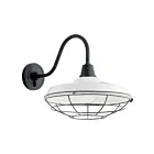 Lanterne murale extérieur Kichler Pier 49991WH 1-lumière 150W blanc