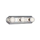 Luminaire de vanité Kichler 5003NI 3-lumières 60W nickel brossé