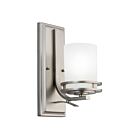 Luminaire de vanité Kichler Hendrik 5076NI 1-lumière 100W nickel brossé