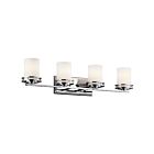 Luminaire de vanité Kichler Hendrik 5079CH 4-lumières 100W chrome