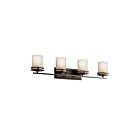 Luminaire de vanité Kichler Hendrik 5079OZ 4-lumières 100W vieux bronze