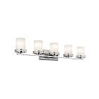 Luminaire de vanité Kichler Hendrik 5085CH 5-lumières 100W chrome