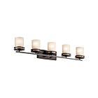 Luminaire de vanité Kichler Hendrik 5085OZ 5-lumières 100W vieux bronze