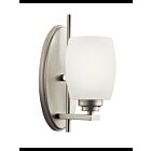Applique murale Kichler Eileen 5096NI 1-lumière 100W nickel brossé