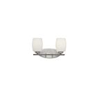Luminaire de vanité Kichler Eileen 5097NI 2-lumières 100W nickel brossé
