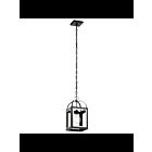 Suspendu de foyer Kichler Vath 52030BK 1-lumière 75W noir