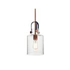 Suspendu Kichler Kitner 52035ACO 1-lumière 75W cuivré antique