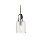 Suspendu Kichler Kitner 52035PN 1-lumière 75W nickel poli