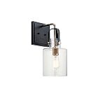 Applique murale Kichler Kitner 52036PN 1-lumière 75W nickel poli