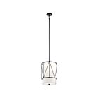 Suspendu Kichler Birkleigh 52073BK 1-lumière 100W noir