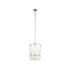 Suspendu Kichler Birkleigh 52073SN 1-lumière 100W nickel satiné