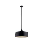 Suspendu Kichler Elias 52097BK 1-lumière 150W noir