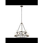 Lustre rond Kichler Mathias 52109OZ 15-lumières 60W vieux bronze