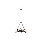 Lustre rond Kichler Mathias 52109OZ 15-lumières 60W vieux bronze